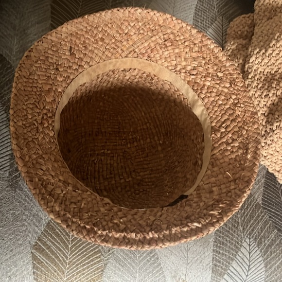 DPC Dorfman Pacific Peach Straw Sun Hat - Picture 3 of 6